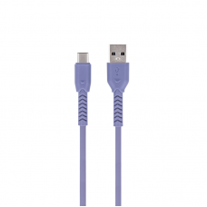 Maxlife Καλώδιο MXUC-04 USB - USB-C 1,0 m 3A μωβ