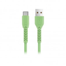 Maxlife καλώδιο  MXUC-04 USB - USB-C 1,0 m 3A πράσινο