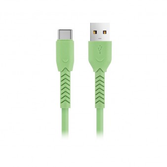 Maxlife καλώδιο  MXUC-04 USB - USB-C 1,0 m 3A πράσινο