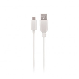 Maxlife καλώδιο  USB - USB-C 2,0 m 2A λευκό