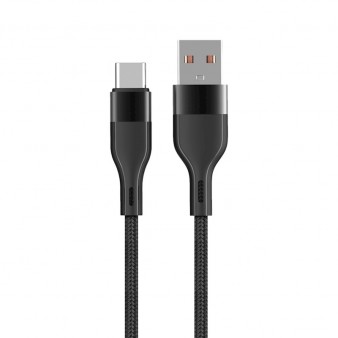 Maxlife καλώδιο MXUC-07 USB - USB-C 1,0 m 3A μαύρο