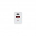 Maxlife φορτιστής MXTC-13-20AC PD QC 1x USB-C 1x USB 20W λευκό