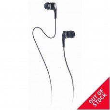 Maxlife ενσύρματα ακουστικά MXEP-01 jack 3,5χιλ μαύρα