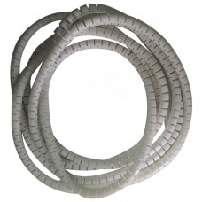 FTT18-012 CABLE SPIRAL WHITE 15mm / 5 METERS