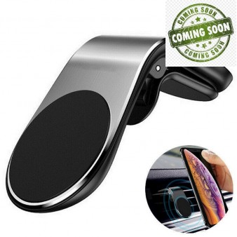 Maxlife Βάση αυτοκινήτου για αεραγωγό MXCH-13 μαγνητική ασημί