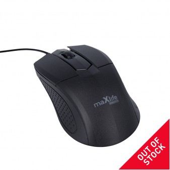 Maxlife Home Office MXHM-01 οπτικό ποντίκι 1000 DPI 1,2 m μαύρο