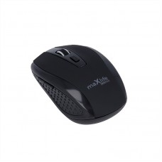 Maxlife Ασύρματο οπτικό ποντίκι Home Office MXHM-02 800/1000/1600 DPI μαύρο