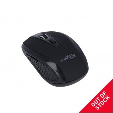 Maxlife Ασύρματο οπτικό ποντίκι Home Office MXHM-02 800/1000/1600 DPI μαύρο