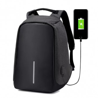Laptop backpack BP-01, 15.6", Μαυρο