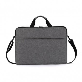 Laptop bag  LP-09, 15.6", Γκρί