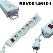 REV00146101 6-outlet Power Strip with switch