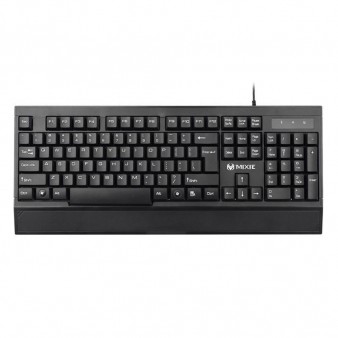 Πληκτρολόγιο Mixie X6, USB, Μαύρο