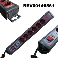 REV00146561 6-outlet Power Strip with switch Supra L
