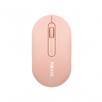 Ποντίκι Mixie R518, ασύρματο, USB, 3D, Ροζ