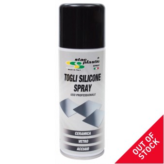 SPRAY Stac Plastic A02239 Spray for silicon removal 200ml SPRAY Stac Plastic A02239 Spray for silicon removal 200ml