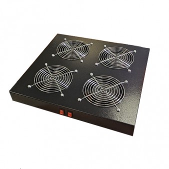 ACCES24 ΒΑΣΗ ΜΕ 4 ANEΜΙΣΤΙΡΕΣ ΓΙΑ RACK 355x329x45
