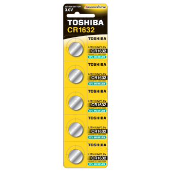 Toshiba CR1632 (blister 5 pcs) - CR1632 PW BP-5N