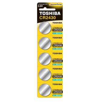 Toshiba CR2430 (blister 5 pcs) - CR2430 PW BP-5N