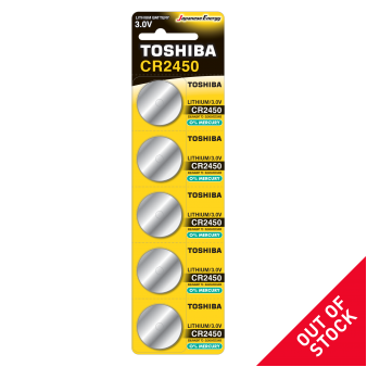 Toshiba CR2450 (blister 5 pcs) - CR2450 PW BP-5N