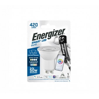 ΛΑΜΠΑ ENERGIZER LED SMART  GU10 5W RGB CCT BLISTER