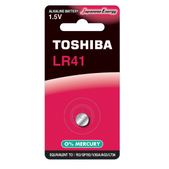 Toshiba LR41 (blister 1 pc) - LR41 BP-1C