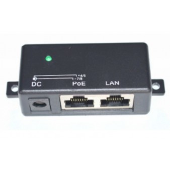 POE010 1CH 100Mbps POE Midspan 