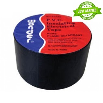 WONDER ΜΟΝΩΤΙΚΗ ΤΑΙΝΙΑ MAYΡΗ MADE IN CHINA  0,13mmx38mmx20Y