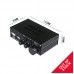 Ενισχυτής Ήχου, 45W, Bluetooth 5.0, USB Με Τηλεχειριστήριο, Μαύρος Ενισχυτής Ήχου, 45W, Bluetooth 5.0, USB Με Τηλεχειριστήριο, Μαύρος
