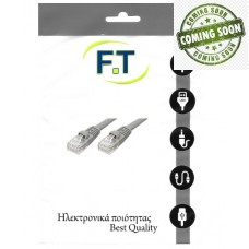 FTT16-621 ΚΑΛΩΔΙΩΣΗ UTP CAT6 PATCH CORD 1.0m