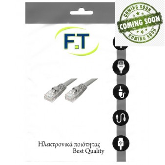 FTT16-621 ΚΑΛΩΔΙΩΣΗ UTP CAT6 PATCH CORD 1.0m
