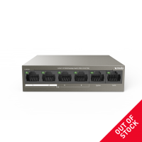 TENDA 6-Port 10/100Mbps Desktop Switch with 4-Port PoE