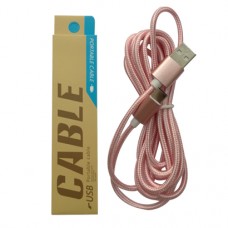 FTT6-073 TYPE-C FAST CHARGE CABLE 1M PINK