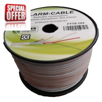 FTT8-104 Καλώδιο συναγερμού επικασσιτερωμένο 4χ0,22mm με φύλλο αλουμινίου