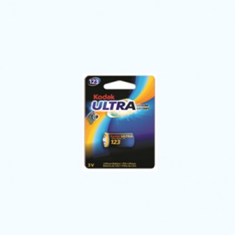 30956223 Kodak ULTRA lithium 123LA battery (1 pack)