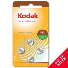 30410428 Kodak hearing aid P312 battery (4 pack)