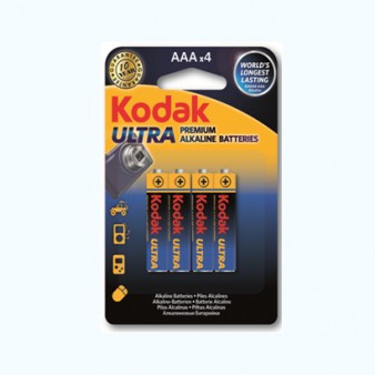 30959521 Kodak ULTRA premium alkaline AAA battery (4 pack)