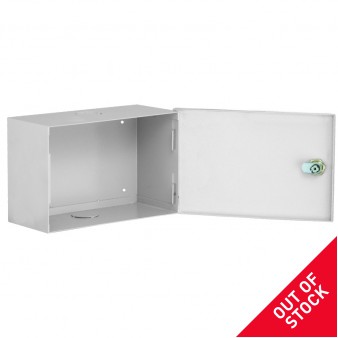 BOX02 ΜΕΤΑΛΛΙΚΟ ΚΟΥΤΙ 15Χ25Χ10 ΜΕ ΚΛΕΙΔΑΡΙΑ