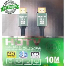 FTT1-083 GOLD HDMI-HDMI 10M 2.0Version