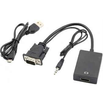 FTT14-047 VGA to HDMI Converter με Ηχο