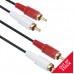 FTT16-002 2 rca- 2 rca επίχρυσο 2.5m