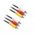 FTT16-008 3 rca αρσ. - 3 rca αρσ. 10m