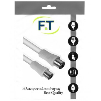 FTT2-013/white Καλωδίωση RF 2.5m