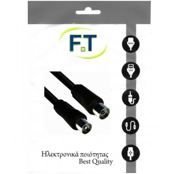 FTT2-012/black Καλωδίωση RF 10m