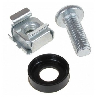 ACCES01 ΣΕΤ ΒΙΔΕΣ & ΠΑΞΙΜΑΔΙΑ ΣΤΕΡEΩΣΗΣ Μ6 ΓΙΑ RACK 19” 